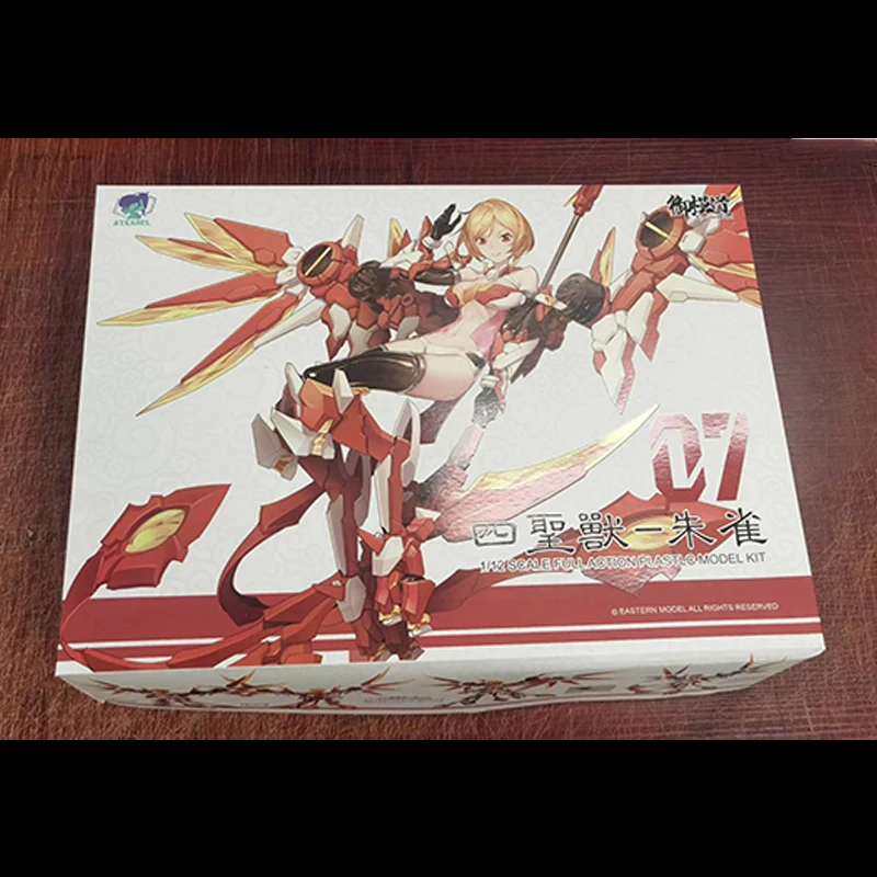 CMT In Stock ZhuQue Red Bird Momoko E-Model Chinese Divine Beast ATK Girl Model Kit Assembly Plastic Anime PVC ActionToys Figure