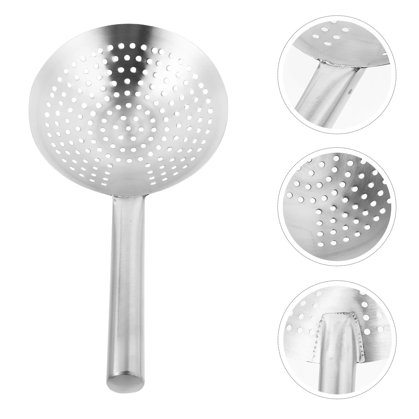 Tortellini Pasta Stainless Steel Colander Mesh Strainer Kitchen Gadget Filtering Ladle Child Car Phone Holders