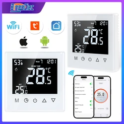 Bingoelec Tuya WiFi Heating Thermostat Smart Electric Water Floor Heating Temperature Controller for Google Home Alexa Alice