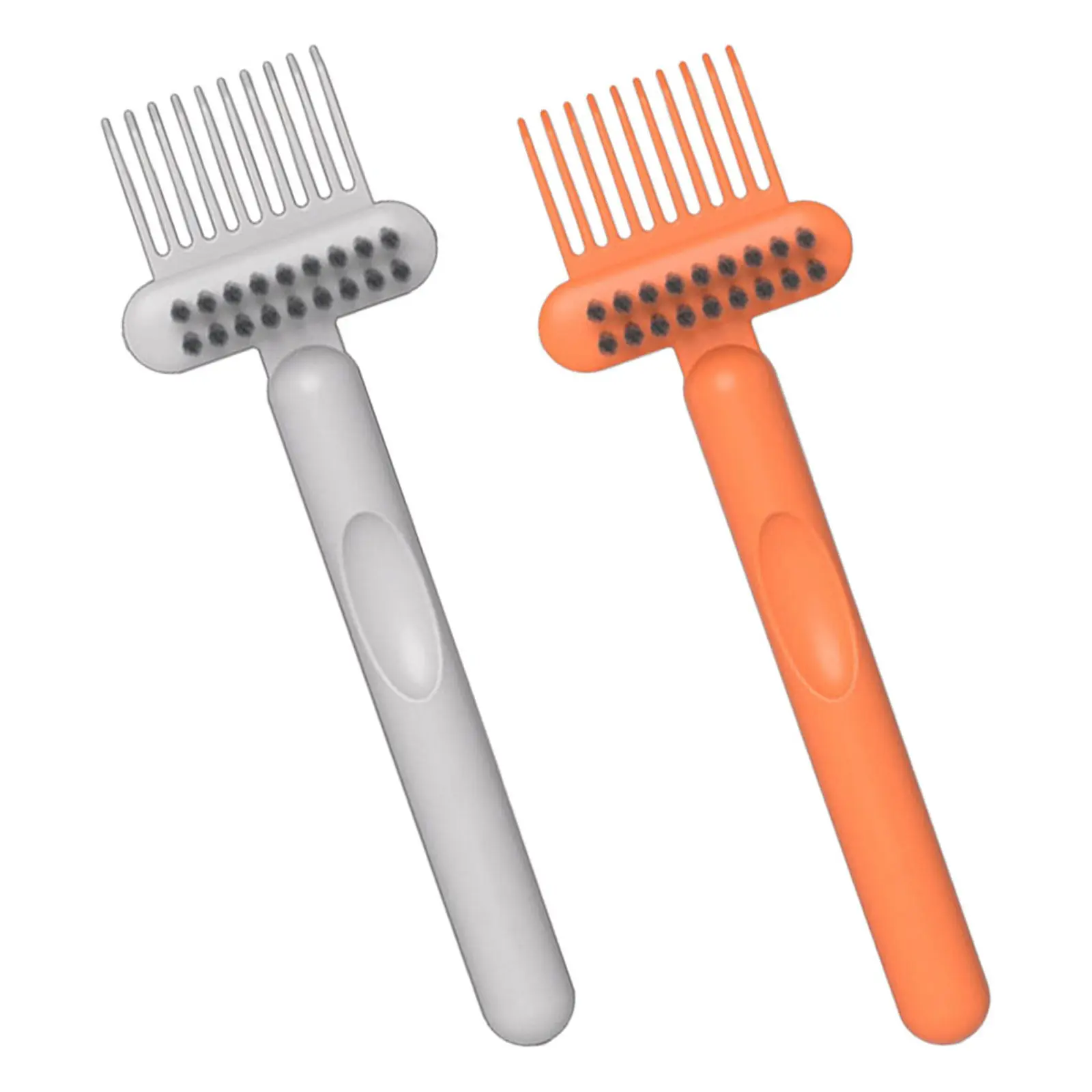 2Pcs Comb Cleaning Brush Hairbrush Cleaner Tool Hair Hairbrush Debris Removal Brush Cleaner Kit Comb Cleaning Tool