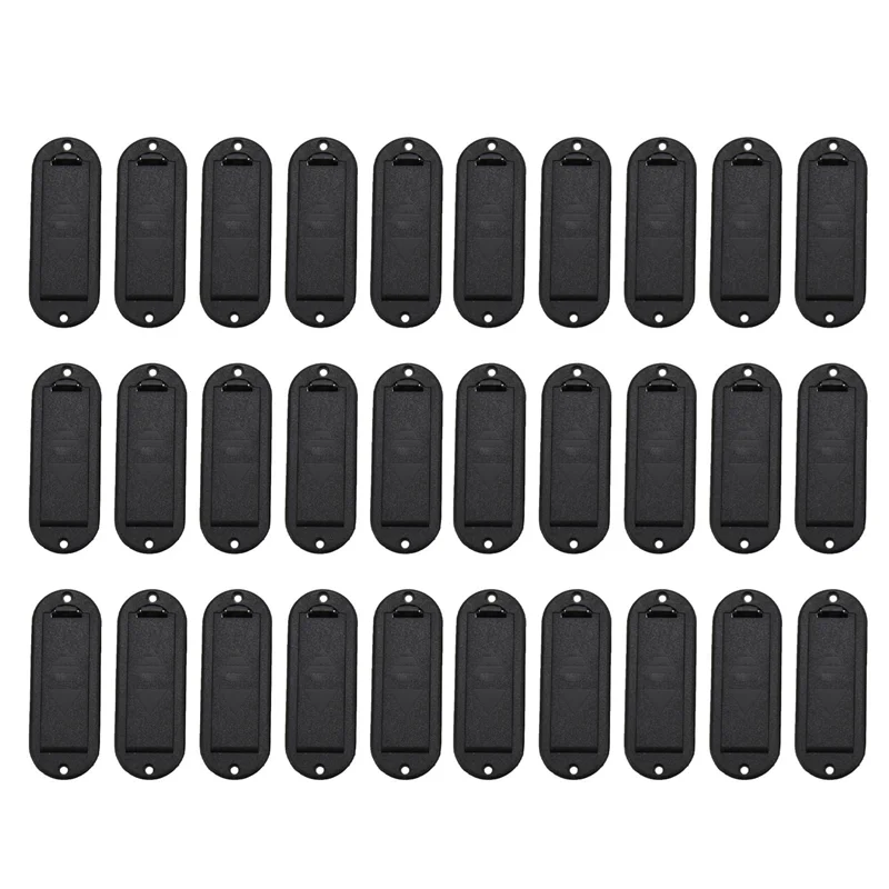 

Dropship-30Pcs 9V Battery Case Holder Cover Box Replacement For Active Guitar Bass Pickup