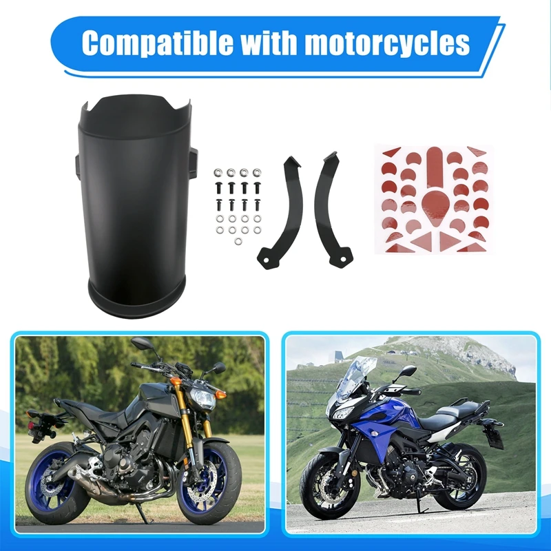 Motorcycle Accessories Front Wheel Fender Splash Guard Extended Mudguard For YAMAHA MT-09 MT 09 MT09 SP Tracer 900 GT