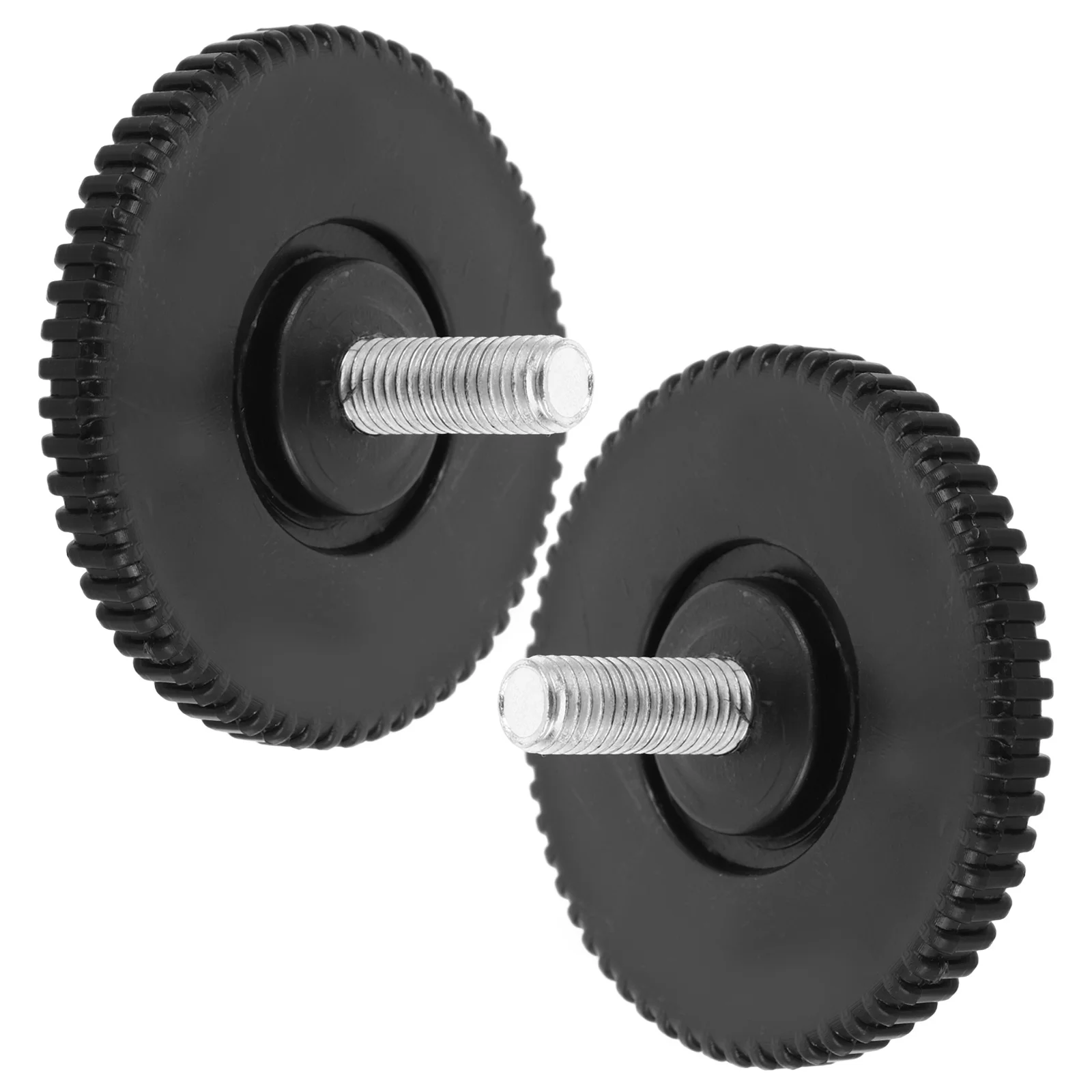 

2Pcs Height Adjustable Anti-Slip Foot Pads Non-Slip Treadmill Leveling Feet for Fitness Machines Furniture Stability