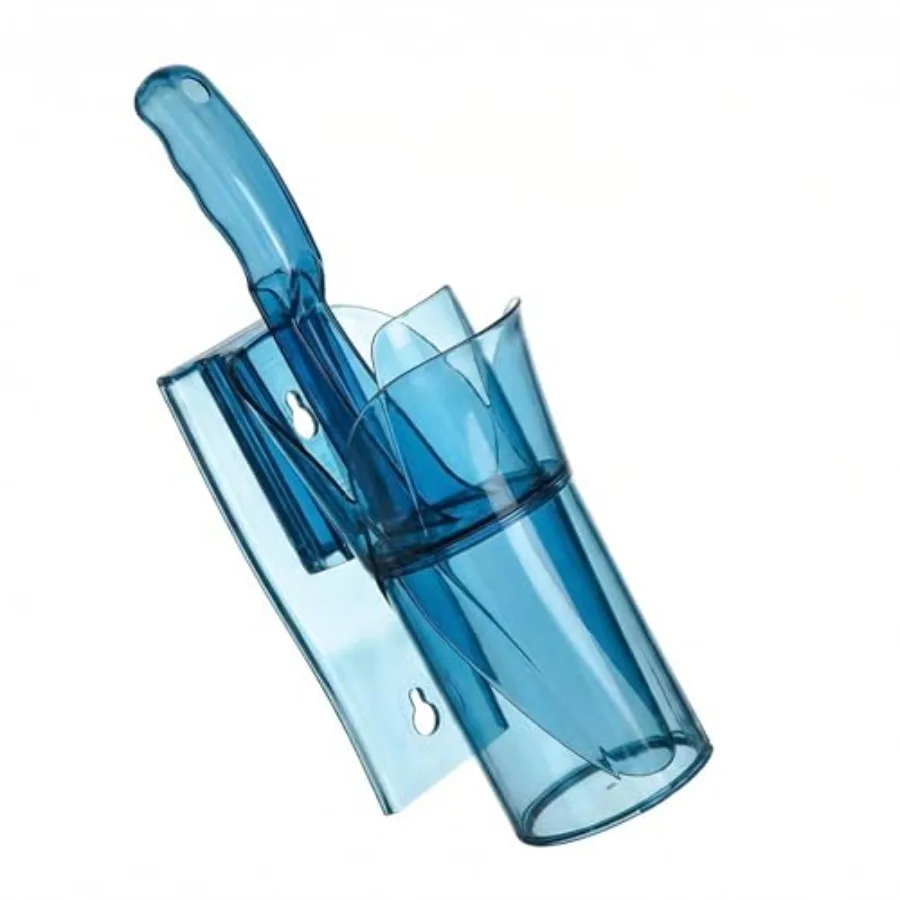 

Carlisle FoodService Products SI5000 Polycarbonate Saf-T-Scoop and Guardian System 6oz to 10oz for Bar and Beverage Station Blu
