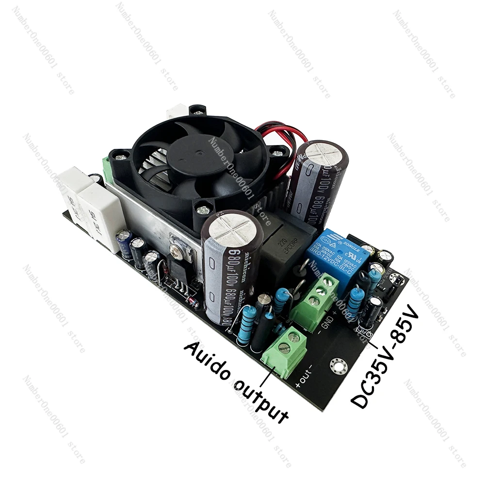 For HIFI IRS2092 1000W Class D Digital Power Amplifier Board Subwoofer Full Frequency Power Amplifier Board DC35V-85V