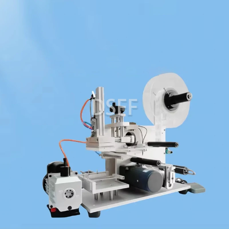 

Flat Bottle Labeling Machine Food Can Vertical Glass Bottle Date Logo Pattern Pasting Machine