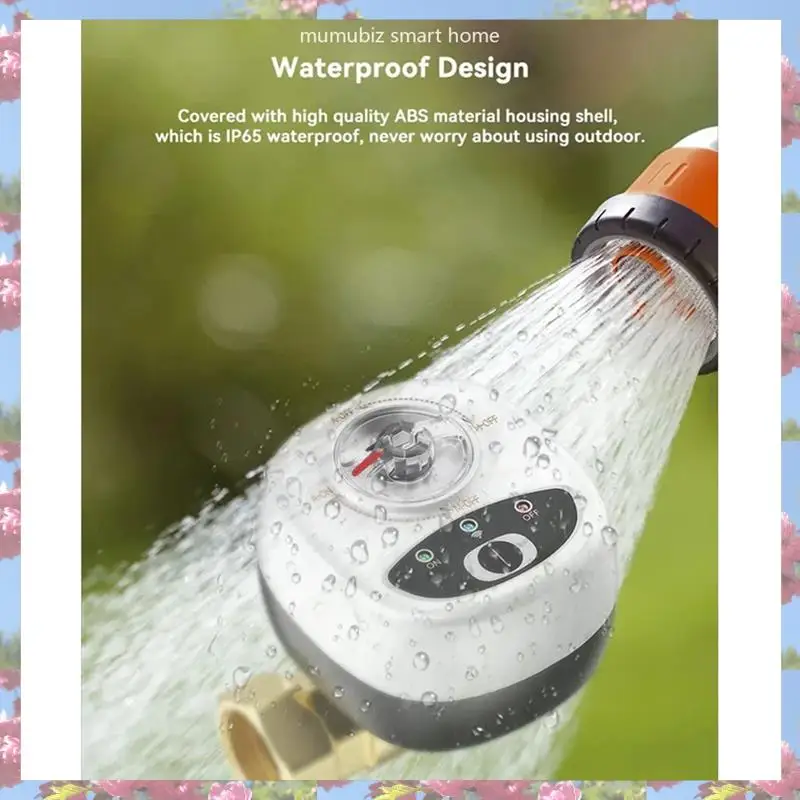 L72A-Zigbee Smart Valve Controller Ewelink Ball Valve APP Remote Control IP65 Waterproof Water Valve Works For Alexa