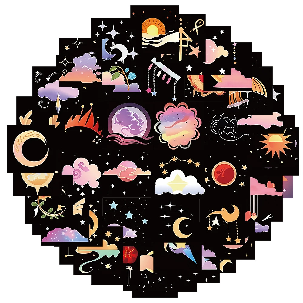 

10/30/50pcs Cute Cartoon INS Style Stickers Decals Notebook Laptop Phone Suitcase Album Guitar Decoration Sticker for Kids Toys
