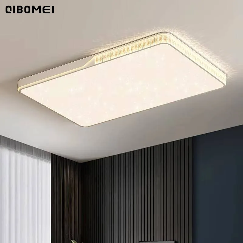 Modern Led Bedroom Ceiling Light Creative Round Square Living Room Dining Room Ceiling Lamp Home Indoor Decoration Lighting Lamp