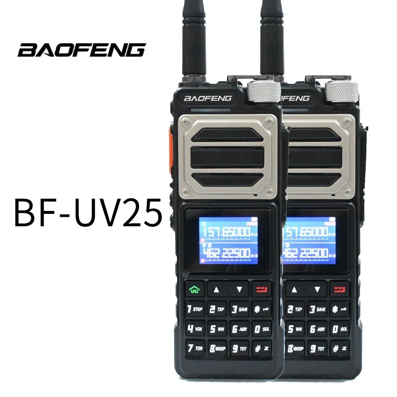 

Baofeng UV25 Waterproof Walkie Talkie High-power Anti-interference Handheld Intercom One-click Frequency Outdoor Hunting 2025