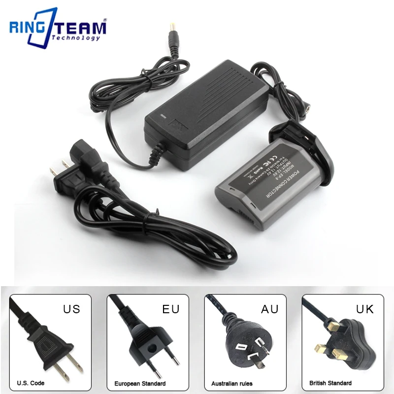 AC-EP-9 EP-9 Dummy Battery 12V AC Power Adapter Kit for Nikon Z9 Mirrorless Camera Special Adapter