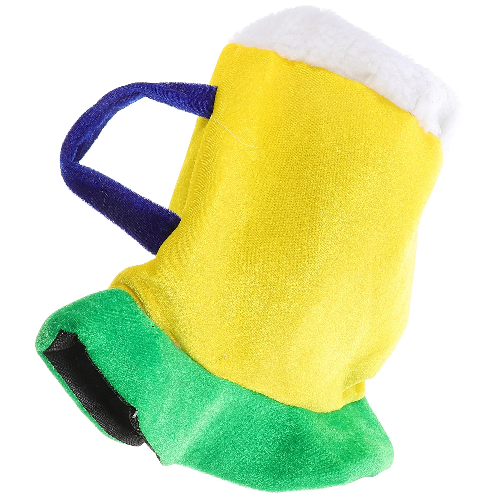 

Funny Beer Mug Hat Lightweight Comfortable Oktoberfest Costume Hat for Party Bar Events Beer Lovers Gift Idea Decorative Use