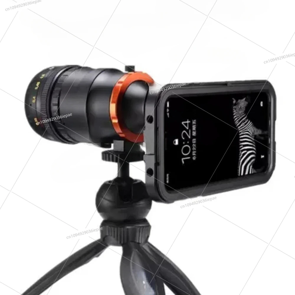 Smartphone SLR/DSLR and movie lens E-seat full-frame camera with DOF adapter