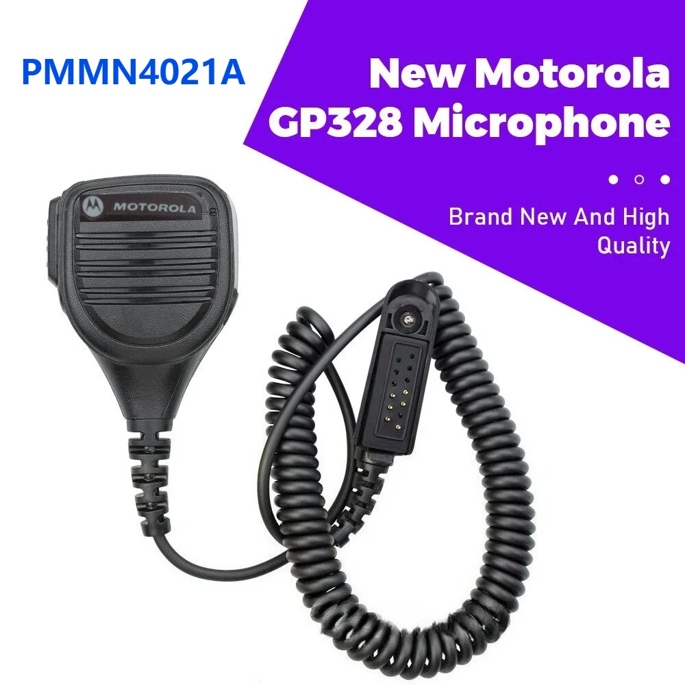 

PMMN4021 PMMN4021A Speaker Microphone Compatible for Motorola Radio GP328 HT750 HT1250 HT1550 PR860 GP339 GP320 GP340 MTX8250