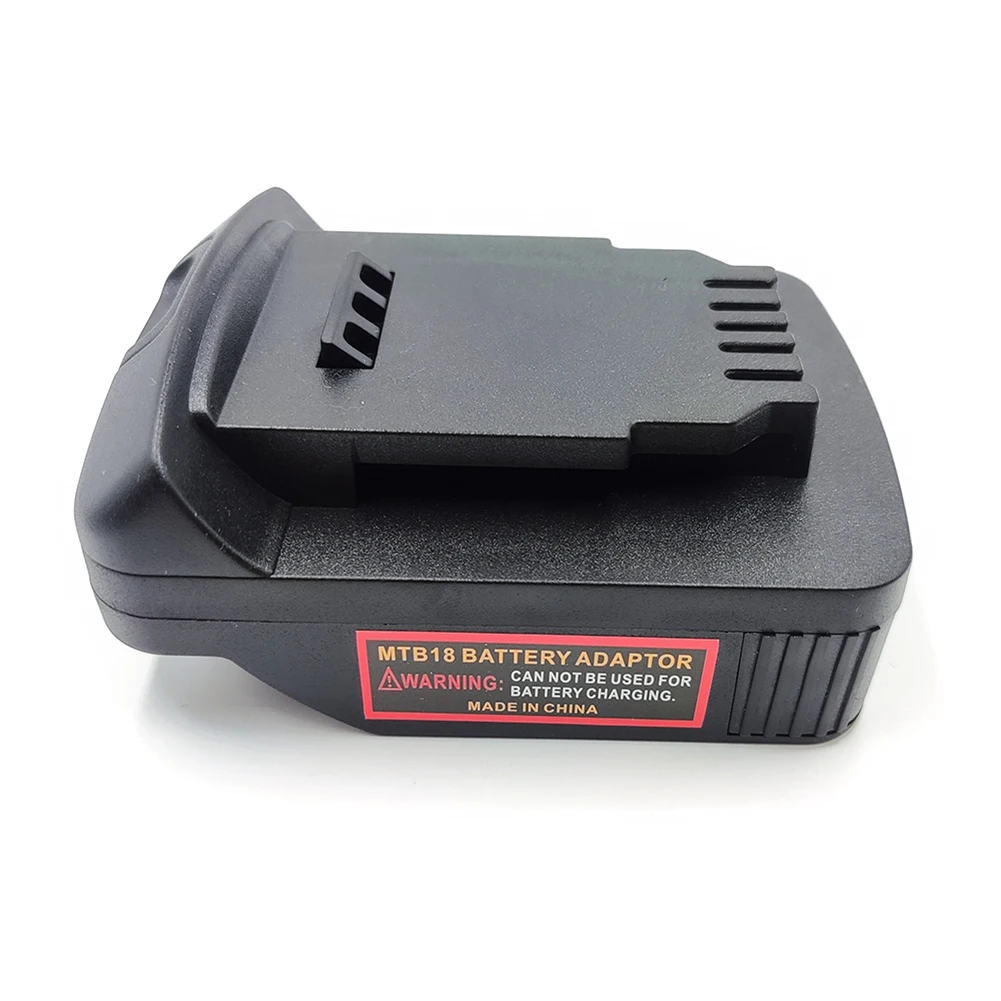 

MTB18 Battery Convertor Adapter for Metabo 18V Lithium Battery to for Dewalt 18V/20V Lithium Battery Tool Converter