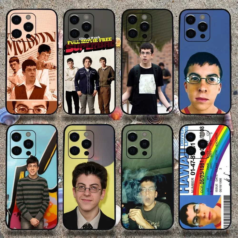 M-Mclovin Movie Superbad Phone Case For Apple iPhone 15,14,13,12,11,Pro,X,XS,Max,XR,Plus,Mini Soft Black Cover