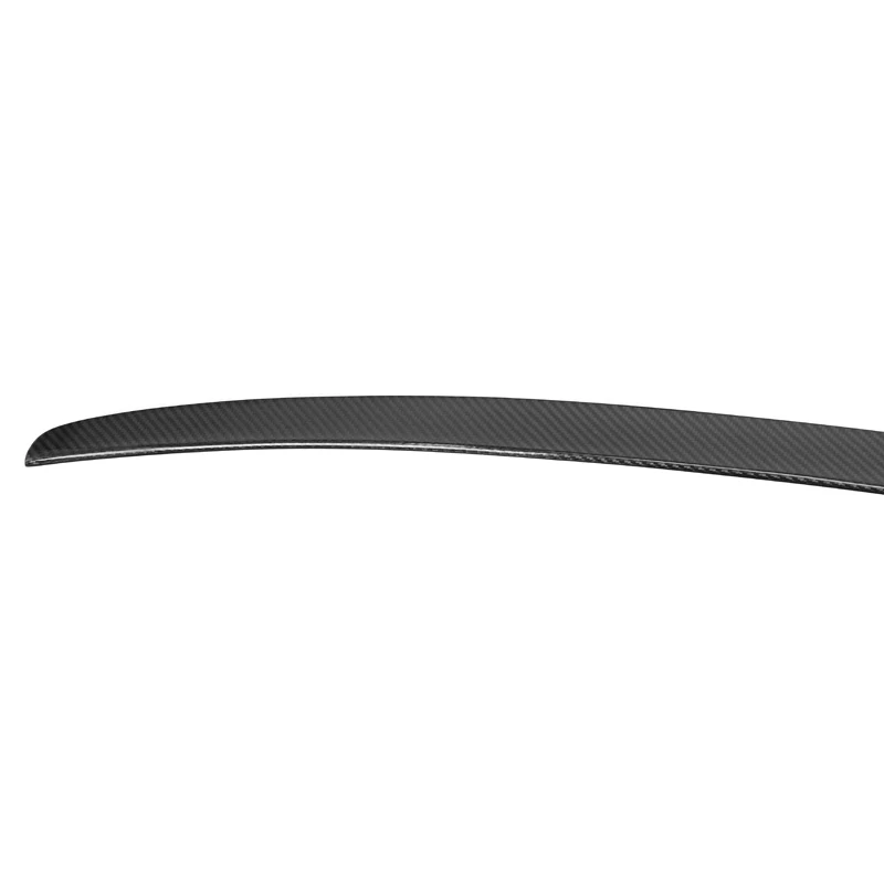 Product Customization S Style Carbon Fiber Car Spoiler forAu di A7 2021 Glossy Black Rear Trunk Spoiler Tail Wing Spoiler