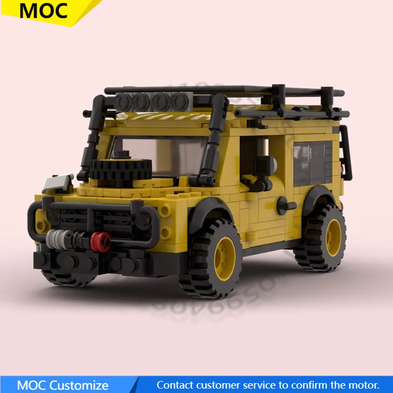427 PCS Supercar Defender 90 MOC Customize Modular Building Block Brick Technology Simple Educational DIY Holiday Toy Gifts
