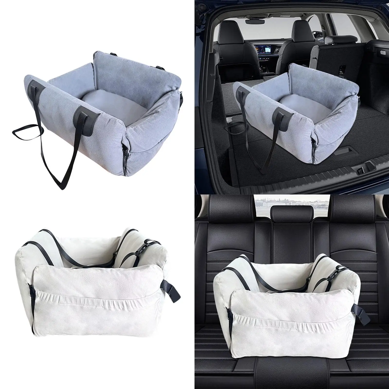 

Middle Console Dog Seat Accessories Washable Dog Seat Bed Dogs Booster Seat for Car for Pet Supplies Fits Car, Home, Travel