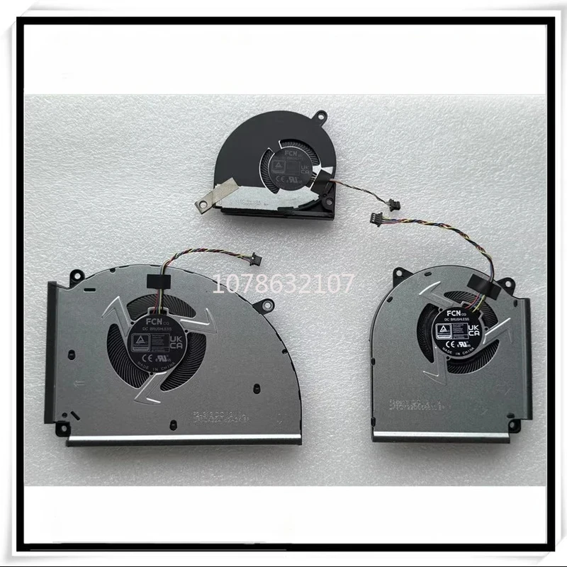 H+ New Original Laptop Cooling CPU+GPU Fan for ASUS Gunslinger 8 Plus Cooling ROG Strix 18 G814 G834 Fan