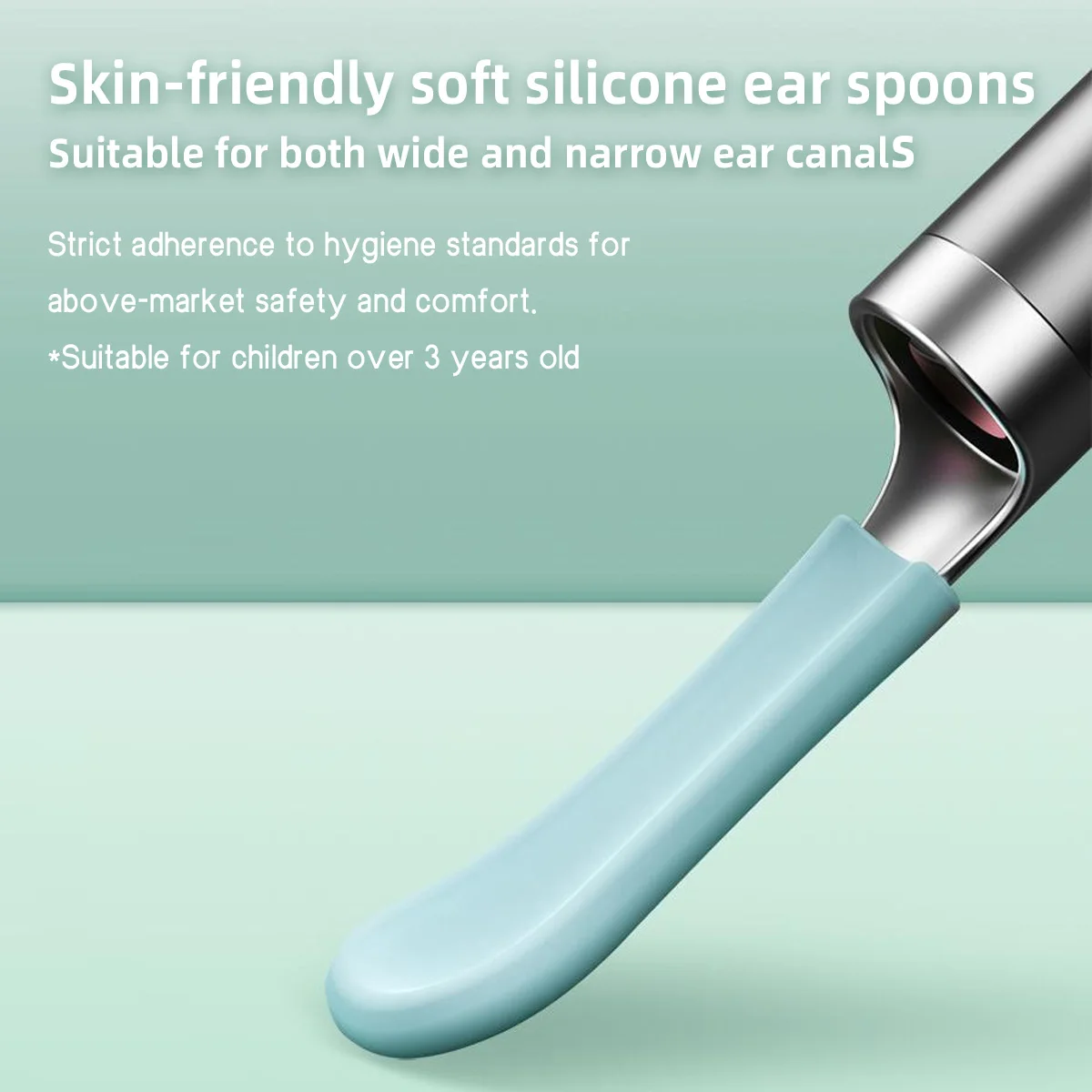 كاميرا منظار الأذن اللاسلكية الصغيرة الذكية، تطبيق منظف الأذن، مزامنة في الوقت الحقيقي، أداة إزالة شمع الأذن، الرعاية الصحية لقناة الأذن