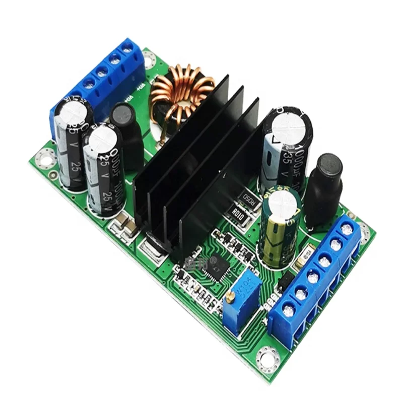 1pcs High-power LTC3780 automatic lift module 14A car computer voltage regulator power board 5-32V to 2-24V