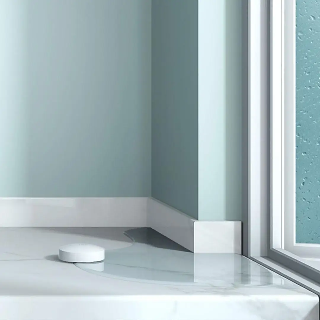 Czujnik zalania Xiaomi Bluetooth, detektor wycieku wody, zdalny alarm bezpieczeństwa do domu, kompatybilny z głośnikiem Xiaoai i aplikacją Mijia.