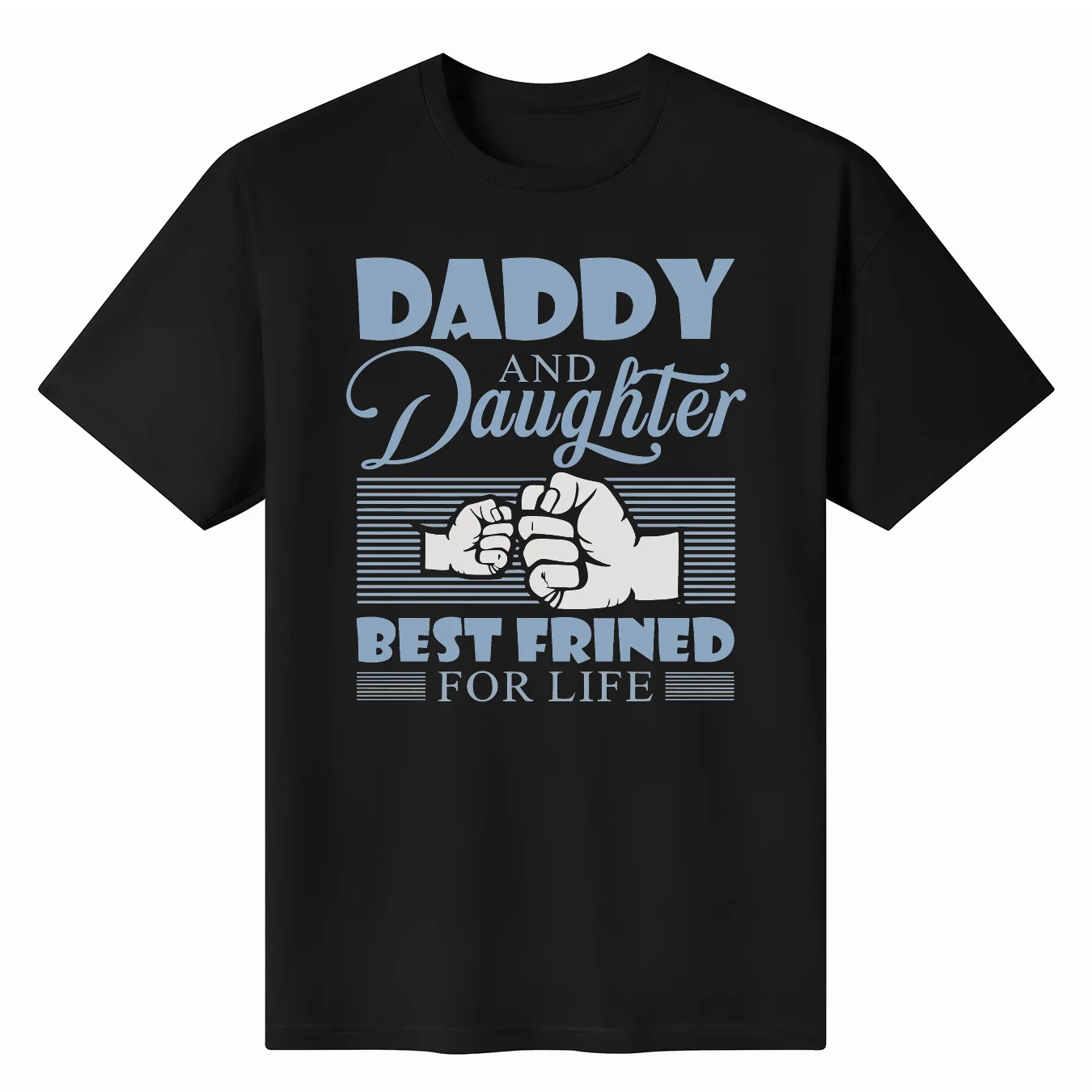 

2024 New Fashion High Quality Daddy And Daughter T Shirt Dad Matching Shirts Father'S Day Gifts Family Tees For Papa