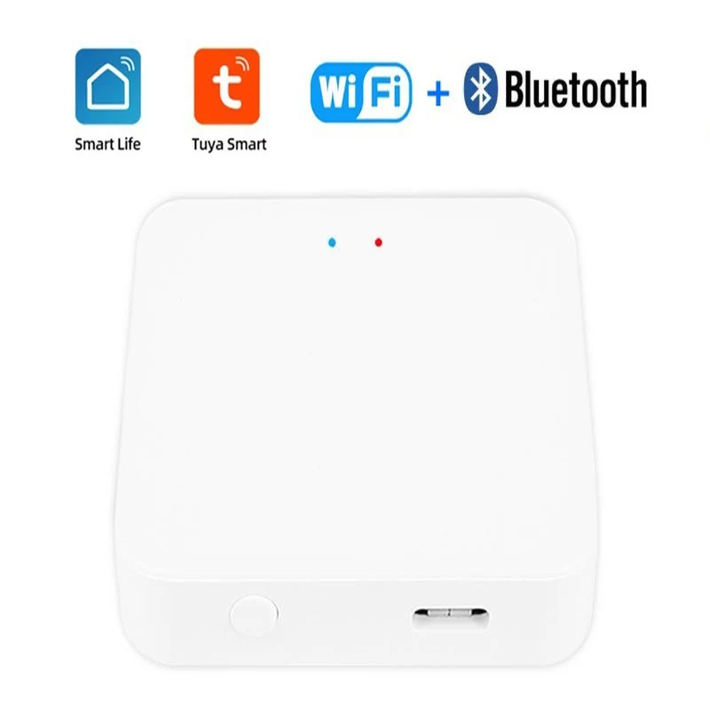 

Tuya Smart Electronic WiFi Control Gateway Hub Bluetooth Gateway Control Alexa Google Home