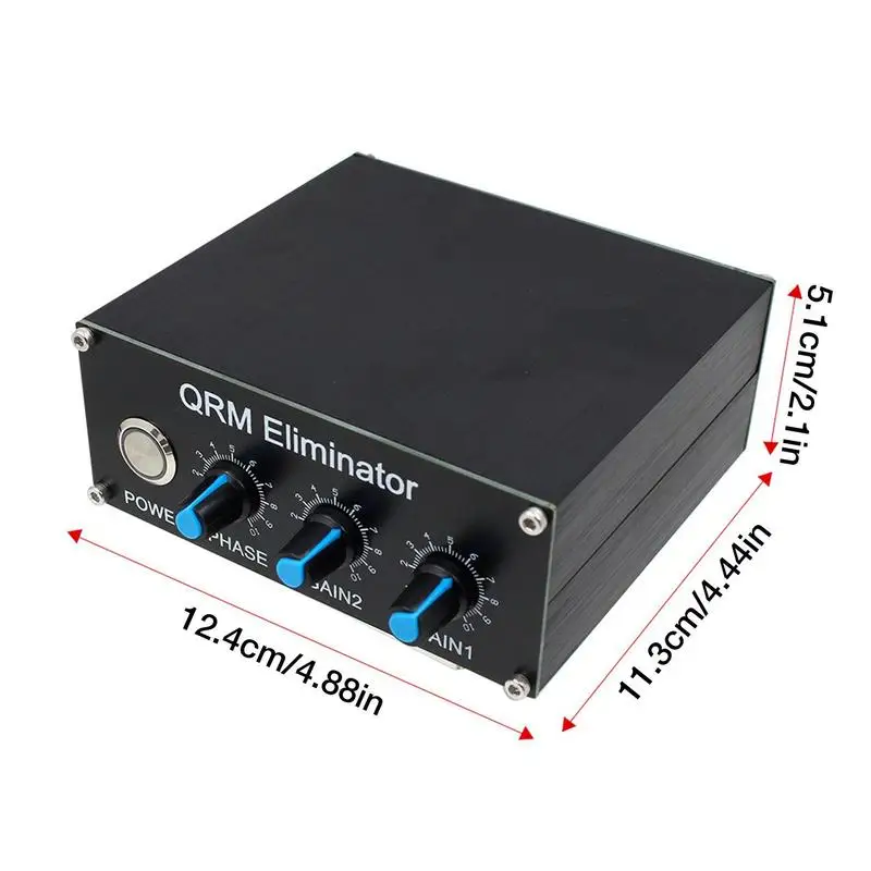 2022 New X Phase 1MHz To 30MHz HF Bands QRM Signal Canceller Aluminum Alloy Signal With Dial And Knob