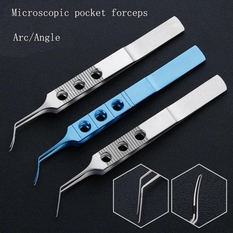 Ophthalmic Capsulording คีมพลาสติกเครื่องสำอางเครื่องมือ Ophthalmic Instruments Ophthalmic Capsulording Forceps