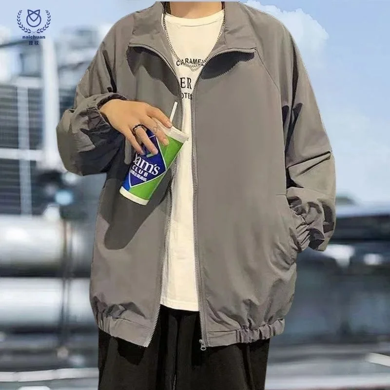 Chaqueta de Invierno para Hombre, Estilo Aviador, Acolchada, Moncler, para Correr, Ciclismo, Primavera, Estilo Punk, Denim