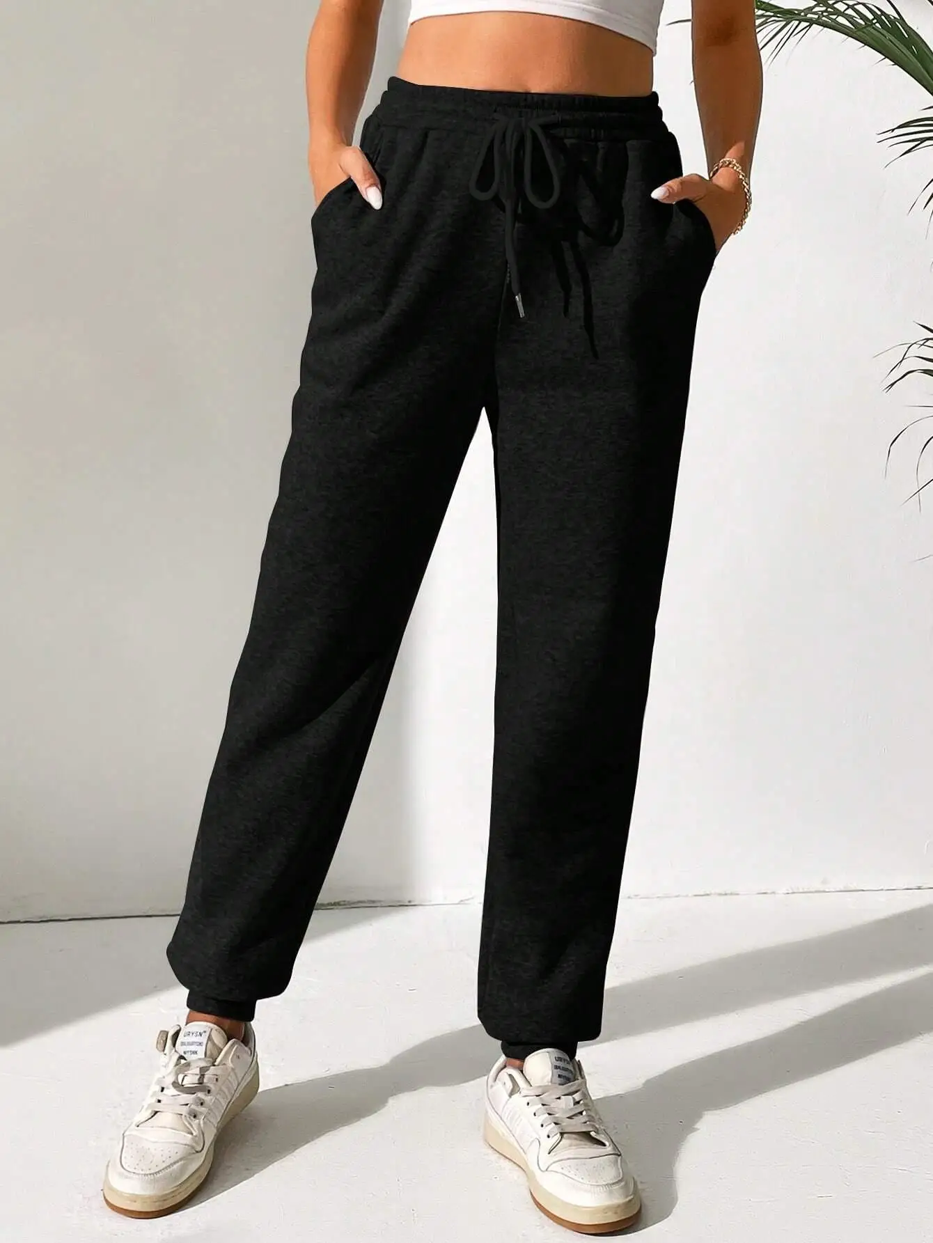 Women Solid Sweatpants Autumn And Winter New In Clothing Casual Trousers Sport Jogging Tracksuits Harajuku Street Female Pants