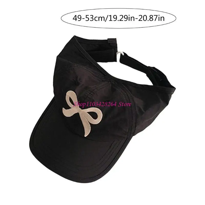 

2024 шляпа от солнца для маленьких девочек с милым бантом, пустая шляпа от солнца, быстросохнущая шляпа от солнца с козырьком,