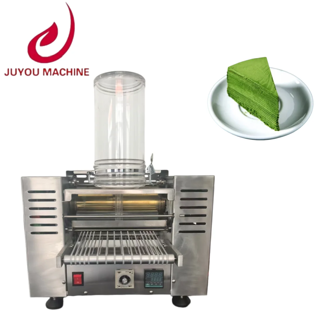 Auto Temperature Control Commercial Flat Plate Crepe Maker for Restaurant Food Cart