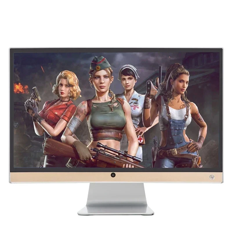 Good Quality 24 Inch Gaming pc Full Setup all in one Desktop Computer OEM 8GB/256GB all in one pc