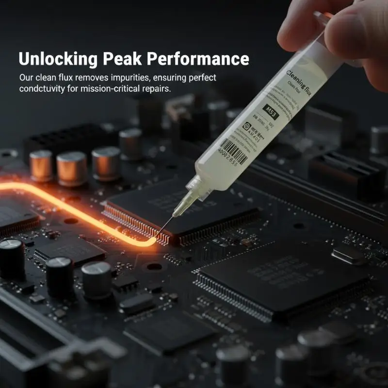 Easy To Repair And Clean Soldering Flux M53 Needle Tube Soldering Oil BGA Solder Paste Mobile Phone CPU Motherboard