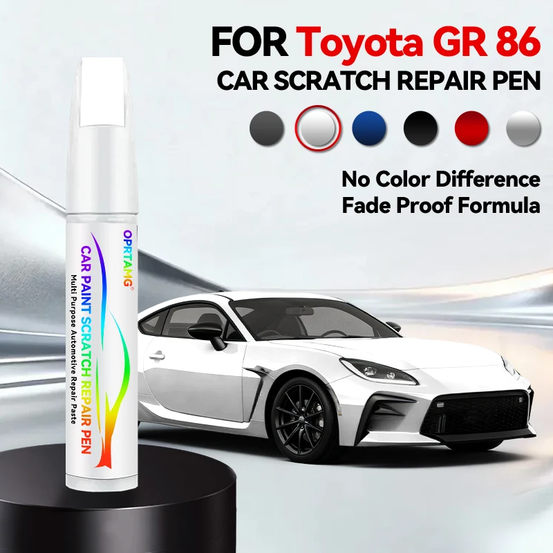 

Ручка для ремонта автомобильной краски, средство для удаления царапин, аксессуары для самостоятельного ремонта авто, для Toyota GR86, оранжевый, серый, кварцевый черный, красный, белый, 090Pur