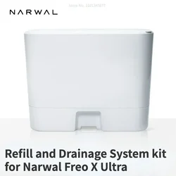 Narwal freo x ultra,j4ロボット掃除機ドック,ロボットスペアパーツと互換性のある水交換モジュール