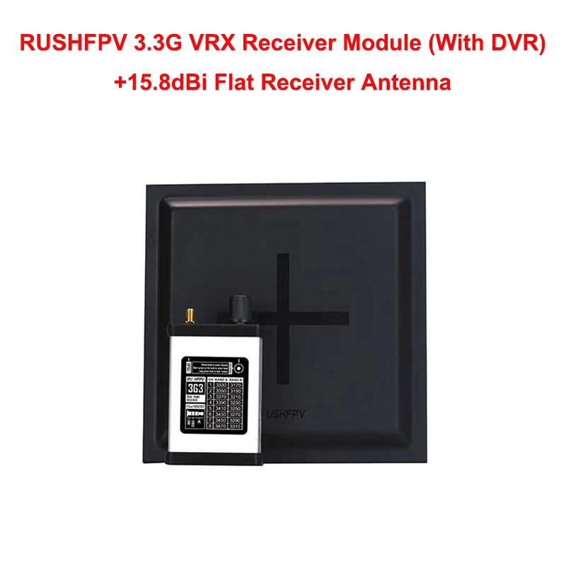3.3G 4W VTX VRX Video Transmission Transmitter Receiver Set With Video Goggles Module Antenna For RC Remote Multi-Rotor DIY Part