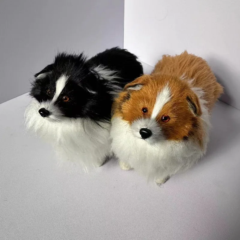 

Модель животного бордер-колли, украшение, имитация года собаки, талисман, путешествия, мемориал, искусство и ремесла, игрушки