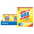 

Steel Wool Dish Scrubber Pads, 10 Pack