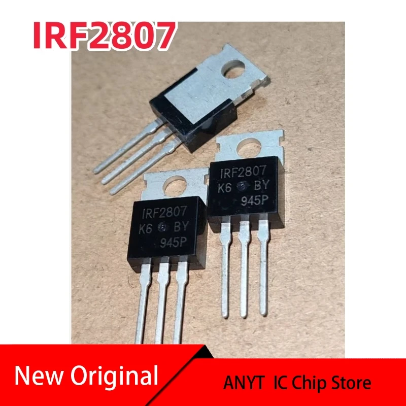 

НОВЫЙ 50 шт./лот 100% IRF2807 IRF2807PBF TO-220 82A 75 В