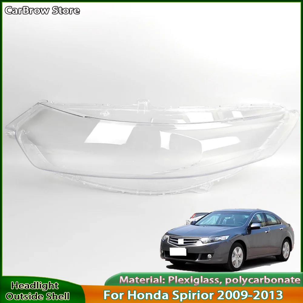 

Headlamp Shell Lens Replace Original Lampshade For Honda Spirior 2009 to 2013 Front Headlight Cover Transparent Lamp Shade