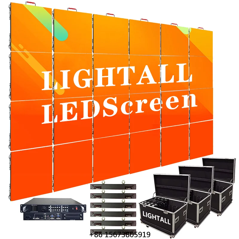 

One Stop Solution Advertising Billboard Led Panel Backdrop Indoor Outdoor Led Screen for Conference