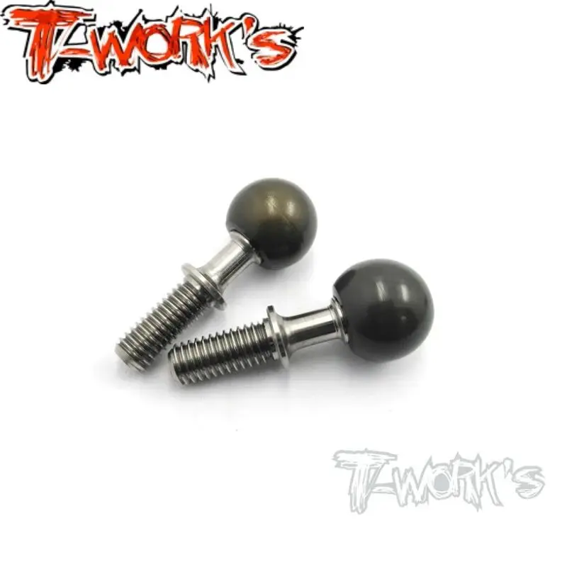 

Original T works TP-047-MBX Alum. Pillow Ball With Titanium Shaft ( Mugen MBX-7/7R/7GT/MBX 8 )2pcs. Rc part