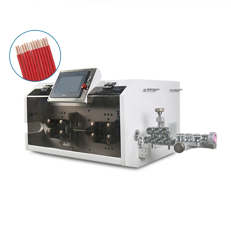 

S-50MS Full Automatic Electric 50mm2 Wire Stripper Cutter Various Data Cable Cutting Stripping Machine