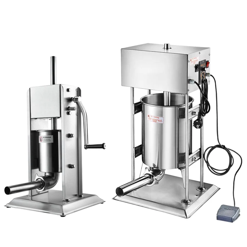 Sausage Filling Machine Electric Commercial Stainless Steel Large Capacity For Sausage And Ham Production