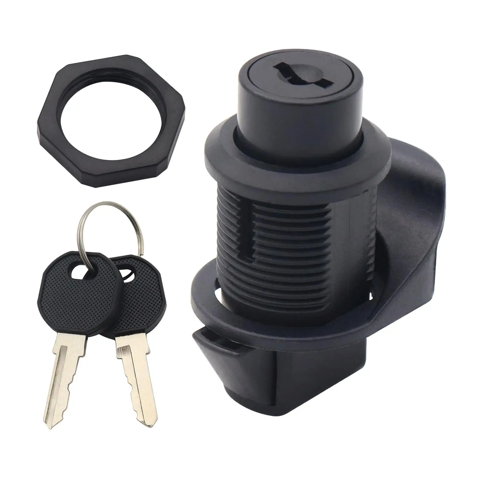 

RV Paddle Entry Door Lock Latch Rotating Handle Lock Latch for Camper