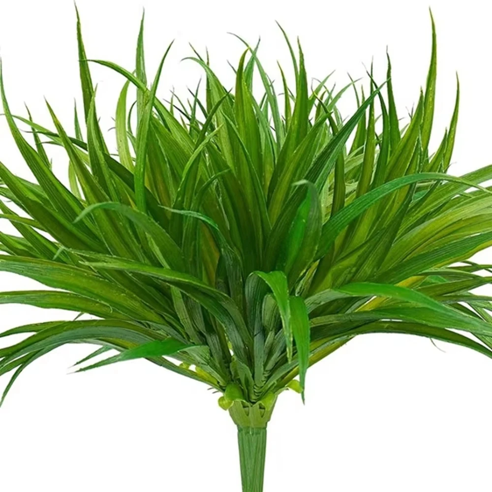 1 Pc Grass Artificial Plants Home Room Table Door Windowsill Brial Festival Decora Wedding Outdoor Garden Yard Arch Accessories view 5